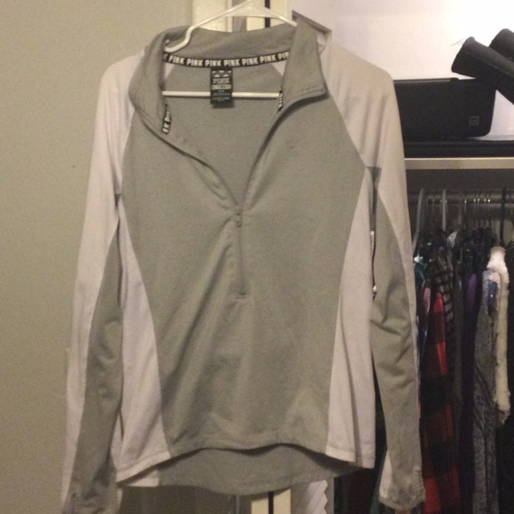Pink lightweight pullover. Size medium